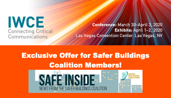 Save 20% on IWCE Registration with Safer Buildings Coalition