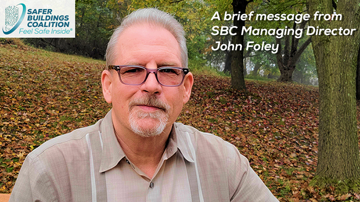 Welcome to the Safer Buildings Coalition September 2020 Newsletter