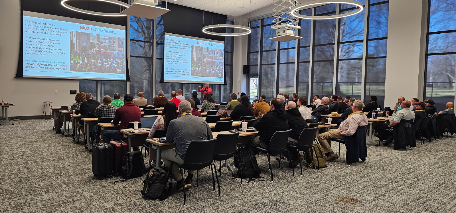 Alan presenting in Greenville 2025