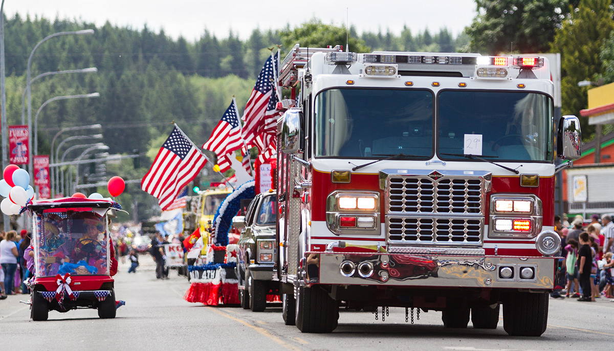 4th of July Fire Truck