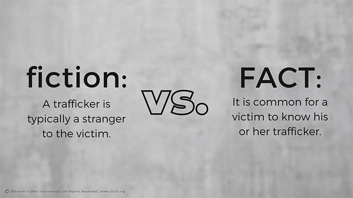 Human Trafficking Fact vs. Fiction 1